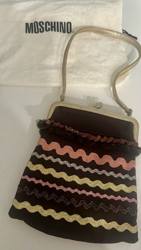 Rare vintage moschino - hand, bag