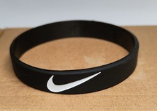 bracciale silicone Nike Nero