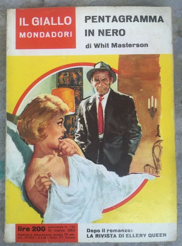 Giallo mondadori 736 - giallo, mondadori 