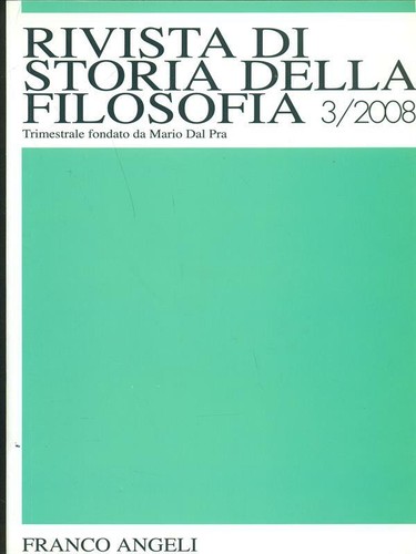 Rivista storia della - di,