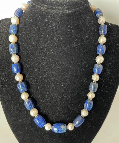 Collana girocollo con - , perle