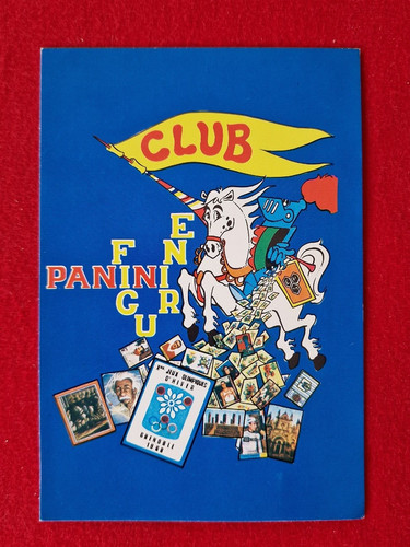 Cartolina figurine panini - cartolina,