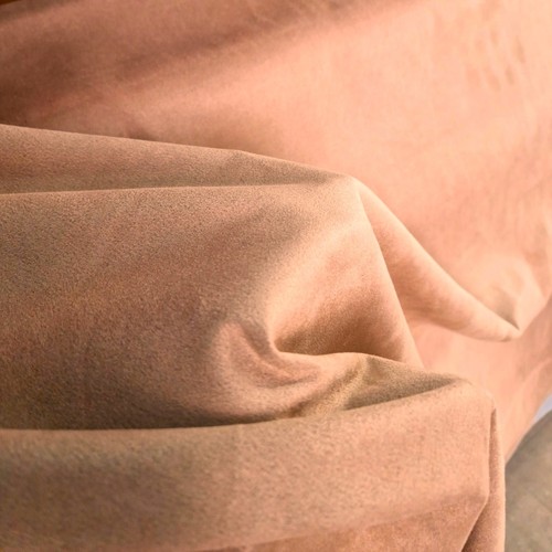 Tessuto scamosciato beige - scamosciato,