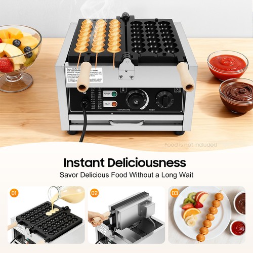 Punte per waffle elettriche - , in