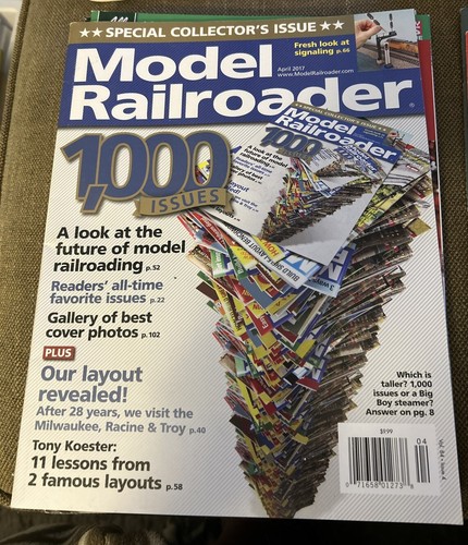 Model railroader issue - railroader,
