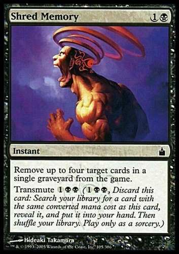 Shred memory ravnica city - ~, ravnica: