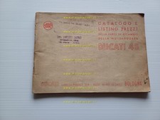 Ducati 48 Cucciolo T3 1954 catalogo ricambi originale spare parts catalogue
