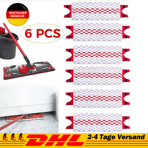 Pezzi panno ricambio - 6, mop