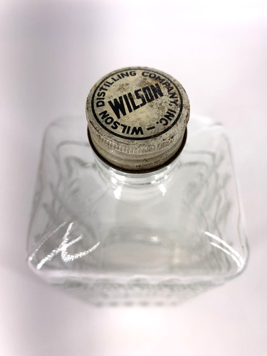 Antica bottiglia wilson - bottiglia,