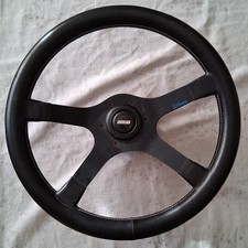 Volante Sportivo Auto Fiat Anni 80 In Pelle-Diametro 360 mm Performanc Commint 