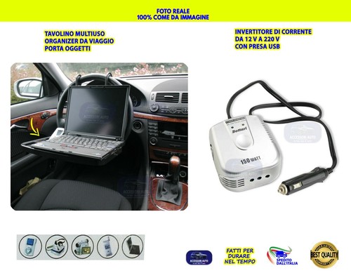 Tavolino per auto portaoggetti