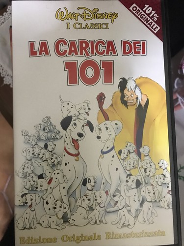 Carica dei 101 vhs - carica,