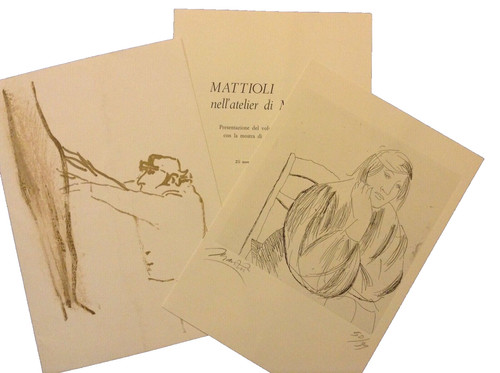 Carlo mattioli nell atelier - nell'atelier, di