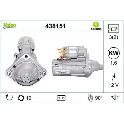 Motorino avviamento valeo - motorino, d'avviamento