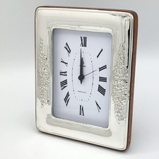 Orologio sveglia in argento