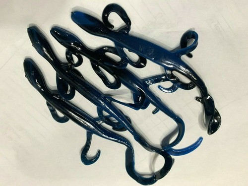 Lucertola black blue - pz, -black