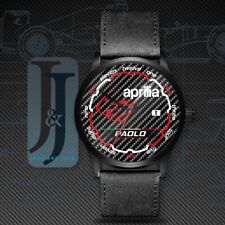 orologio vintage personalizzato da polso uomo no datario sportivo casual Aprilia
