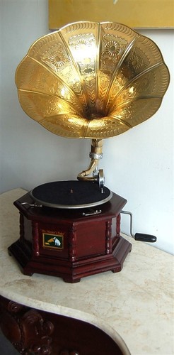 Grammofono a tromba - grammofono,