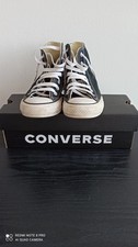 Scarpe Converse Alte Nere 36 Usate