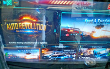 ARCADE DRIVING GAMES BOX + WIRING + BRAKE/GAS PEDAL/ BOX GIOCHI DI GUIDA ARCADE