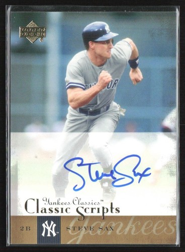 Steve sax 2004 upper deck - steve,