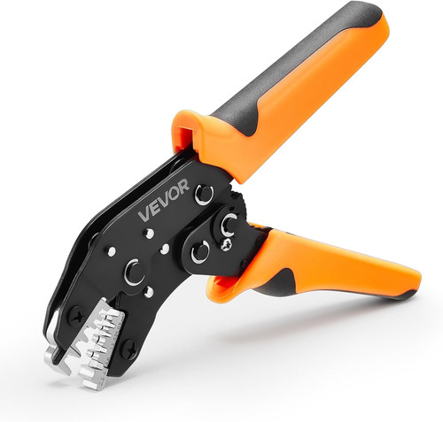 Pinza crimpatrice cricchetto - crimpatrice, a