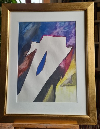 Senza titolo tempera opera - tempera,