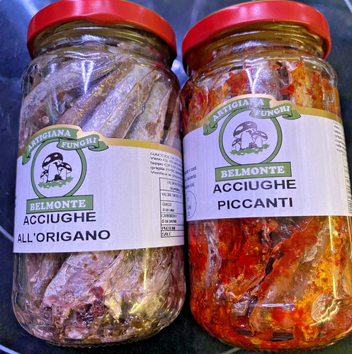 Acciughe origano peperoncino - origano,