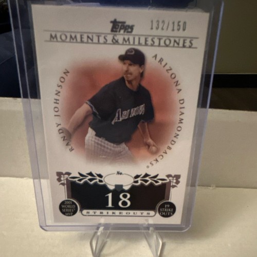 Randy johnson topps 2008 - johnson,