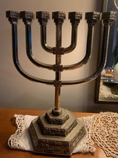 CANDELABRO MENORAH 7 BRACCIA