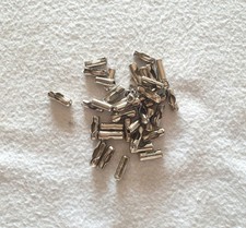 SET 35 nottolini in metallo connettori di chiusura catena a perline D 2,5-3