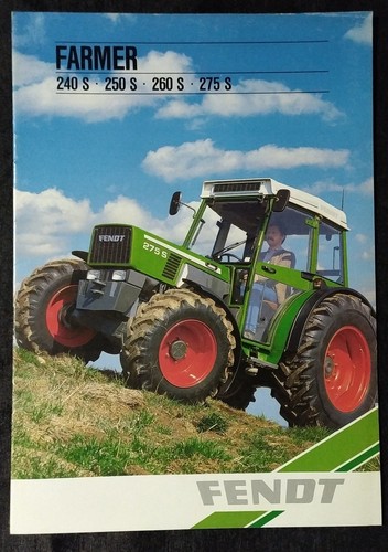 Rare brochure fendt neuve - ,