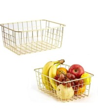 Cestino filo metallo paralume