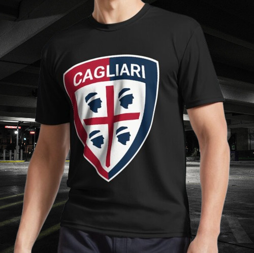 Shirt the cagliari logo - cagliari,