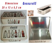 SCATOLA COCA COLA VINTAGE MOLTO BELLA DA USARE IN TANTI MODI