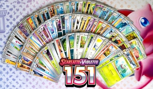 Carte pokemon 151 ita - pokemon,