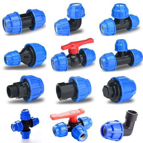 Raccordo compressione mdpe - compressione,