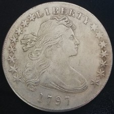 USA - DOLLARO 1797 - RICONIO - LIBERTY - BUSTO DRAPPEGGIATO - AMERICA
