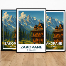 Affiche Zakopane Pologne