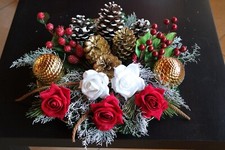 Centrotavola Natale  rosso