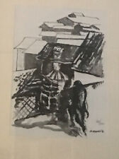 litografie d’autore originali Augusto Murer 