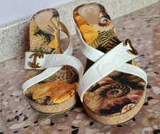 SANDALI SANDALO DONNA JUST CAVALLI EU 39 US 9 UK 6 100% MADE IN ITALY