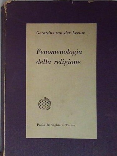 Gerardus van der leeuw
