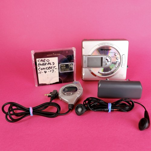Sharp minidisc recorder - minidisc,