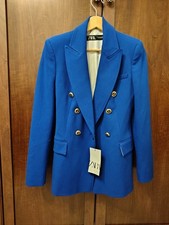 Giacca blazer blu elettrico