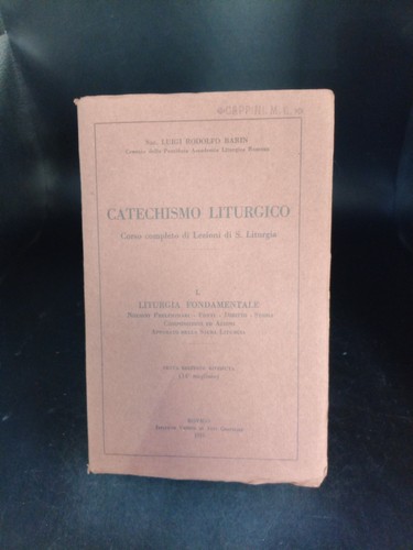 Catechismo liturgico barin - liturgico,