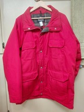 Nuovo! Parka uomo grande Woolrich $604 vendita al dettaglio. Chiefs / 49ers Rosso!