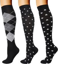 Calze a Compressione Graduata per Uomo E Donna Calze Elastiche Sportive per Atle