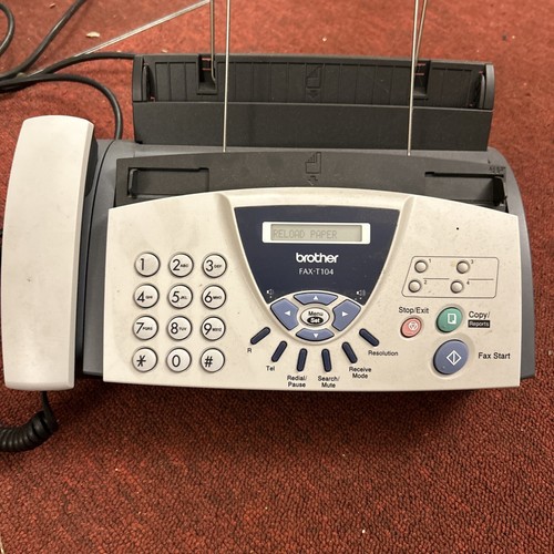 Telefono fax brother - fax, fax-t104