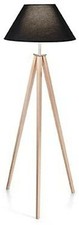 Piantana legno paralume - piantana, in